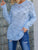 Women's Polka Dot Knitted Pullover Sweater – S to 3XL