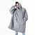 Oversized Hoodie Blanket Sweatshirt – Fleece, One Size, Warm & Cozy