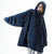 Oversized Hoodie Blanket Sweatshirt – Fleece, One Size, Warm & Cozy
