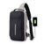Polyester Anti-Theft USB Charging Chest Bag – Compact & Durable