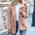 Fluffy Lapel Winter Coat for Women – Warm Button Jacket S-5XL