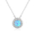 925 Sterling Silver Jewelry Set – Necklace, Earrings & Bracelet