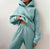Women's Casual Hoodie Tracksuit Set – 2-Piece S-3XL Sweatsuit
