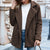 Fluffy Lapel Winter Coat for Women – Warm Button Jacket S-5XL