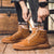 Men’s Winter Ankle Boots – Warm Plush Lined Shoes (Size 39-46)