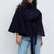 Women’s High Neck Batwing Winter Coat – Belted Trench S–2XL