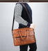 Men’s Premium Soft Leather Crossbody – Messenger, Sling & Handbag