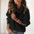 Women’s High-Neck Sweater – Button Cuff, Cozy Loose Fit S–2XL