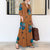 Women’s Cotton Linen Long Dress – Fashionable & Comfortable (S–5XL)