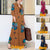 Women’s Cotton Linen Long Dress – Fashionable & Comfortable (S–5XL)