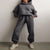Women's Casual Hoodie Tracksuit Set – 2-Piece S-3XL Sweatsuit