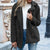 Fluffy Lapel Winter Coat for Women – Warm Button Jacket S-5XL