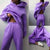 Women's Casual Hoodie Tracksuit Set – 2-Piece S-3XL Sweatsuit