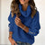 Women’s High-Neck Sweater – Button Cuff, Cozy Loose Fit S–2XL