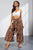 Women’s Printed Beach Pants – Loose Fit, Wide Leg, Casual S–XL