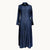 Women’s Denim Maxi Dress – Button Down, Long Sleeve, S–5XL