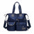 Women’s Waterproof Nylon Shoulder Bag | Multi-Pocket | 35×30×13 cm