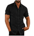 Men’s Summer Short Sleeve Shirt – Casual Loose Fit Tee M–3XL