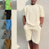 Men’s Summer Shirt & Shorts Set | Loose 2-Piece Outfit S–3XL