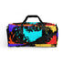 Bold Abstract Splatter Duffle Bag – Large Unisex Gym & Travel Tote
