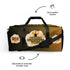 Large Unisex Duffle Bag – 100% Polyester, Black Lining, 22" Gym Bag