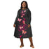 Plus Size All-Over Print Midi Dress – Jersey Knit (2XS–6XL)