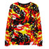 All Over Print Unisex Sweatshirt | XS–6XL | Paint Splatter Design