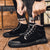Men’s Winter Ankle Boots – Warm Plush Lined Shoes (Size 39-46)