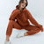 Women's Casual Hoodie Tracksuit Set – 2-Piece S-3XL Sweatsuit