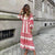Boho Vintage Long Dress – Summer V-Neck Casual Dress XS-5XL