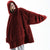 Oversized Hoodie Blanket Sweatshirt – Fleece, One Size, Warm & Cozy