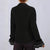 Women’s Ruffled Flare Sleeve Top – Solid Color Casual Shirt