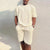 Men’s Summer Shirt & Shorts Set | Loose 2-Piece Outfit S–3XL
