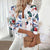 Women’s Zip-Up Botanical Print Jacket | Round Neck, Long Sleeve S–2XL