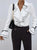 Women’s Ruffled Flare Sleeve Top – Solid Color Casual Shirt