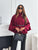 Women’s Batwing Sleeve Cloak Top with Belt | Woolen Jacket S–2XL