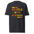 Men’s Premium Heavyweight Tee | DTF Front + DTG Back & Sleeves